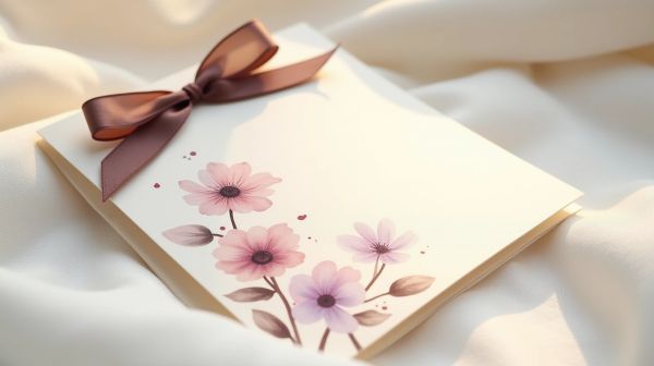 Exprimez vos condoléances avec une carte élégante et personnelle